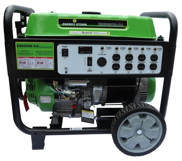 Lifan Power USA's ES6650E-CA Recoil Start Open Frame Generator - Outage Proof