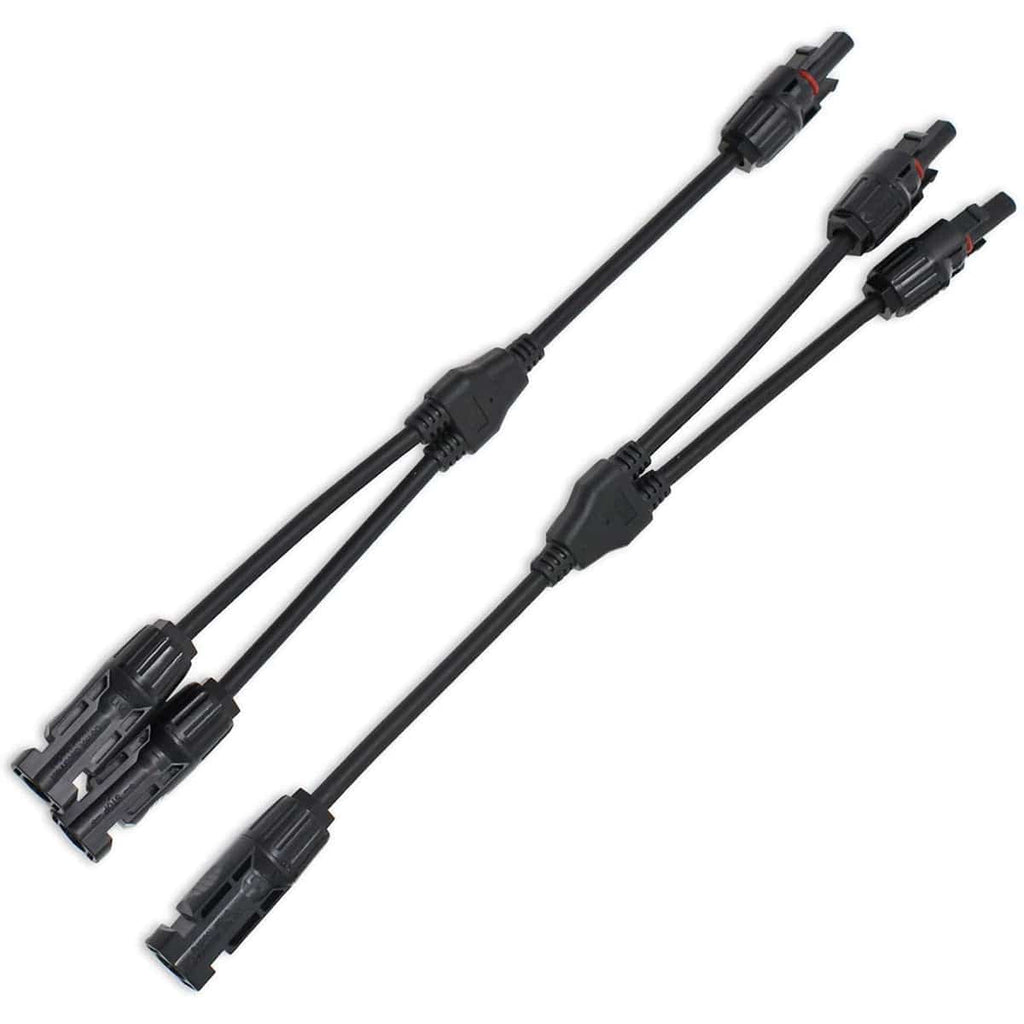 ACOPWER 1 Pair Solar Panel PV T/Y Connectors - Outage Proof