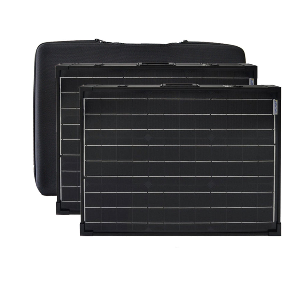 ACOPOWER PTK 200W Portable Solar Panel Kit Briefcase - Outage Proof