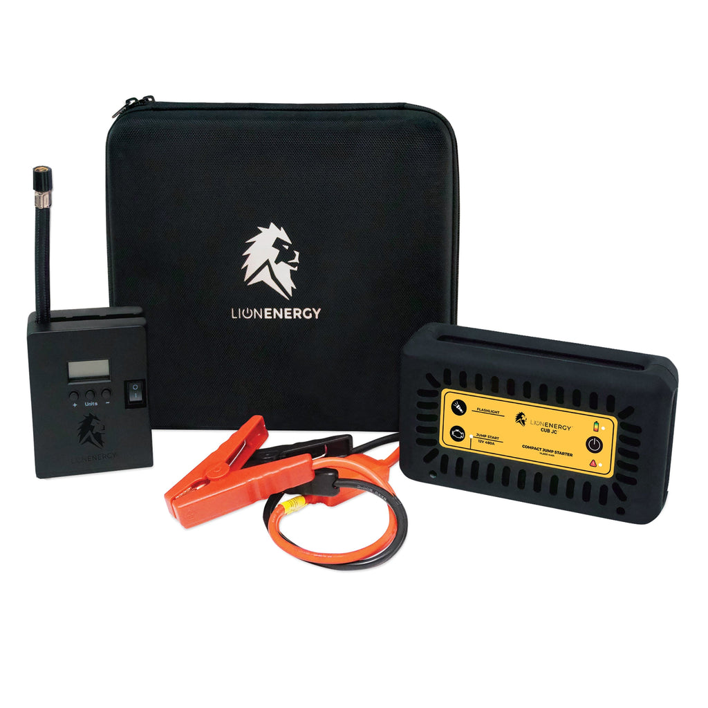 Lion Energy Lion Cub JC Portable Jump Starter and Air Compressor 50170126 - Outage Proof