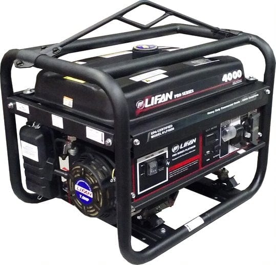 Lifan Power USA Pro Series Portable Generator LF4000-(CA) - Outage Proof