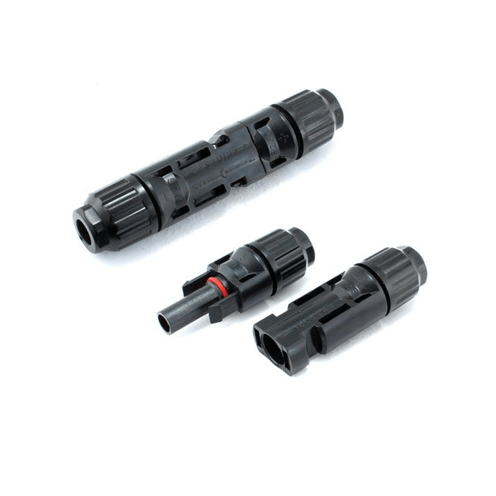 ACOPOWER 3 Pairs PV Connectors, Male/Female Solar Panel Cable Connectors - Outage Proof