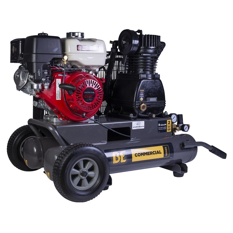 BE 17.7 Cfm @ 175 Psi - 8 Gallon Air Compressor With Honda Gx270 Engine AC908HB2 - Outage Proof