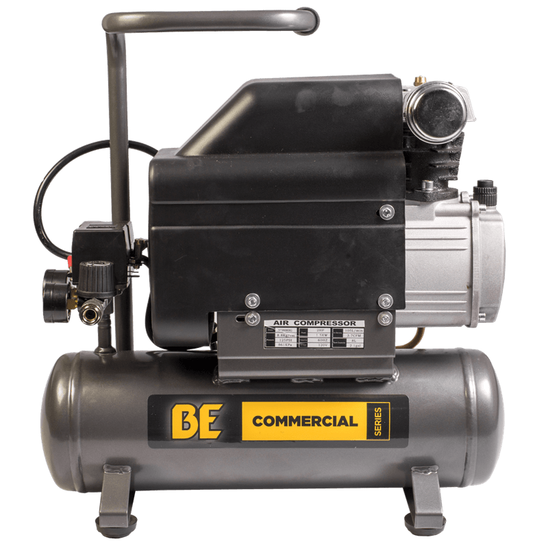 BE 4 Cfm @ 90 Psi - 2.1 Gallon Portable Electric Air Compressor AC203C - Outage Proof