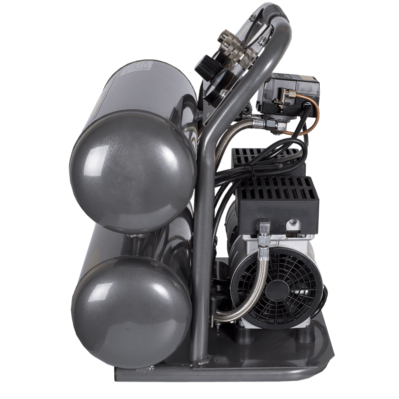 BE 2.8 Cfm @ 90 Psi - 4 Gallon Ultra Quiet Highly Portable Electric Air Compressor AC104 - Outage Proof