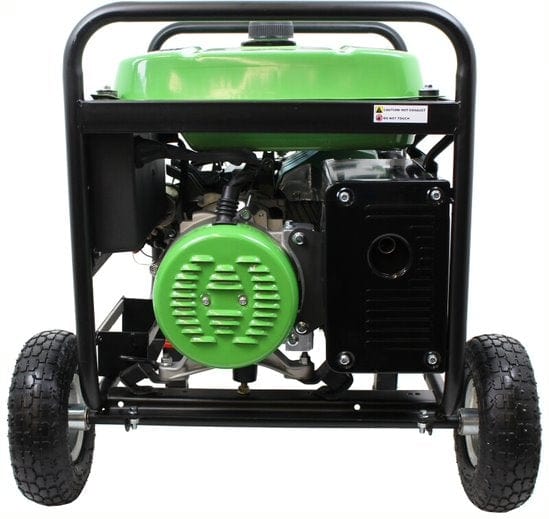 Lifan Power USA ES8100E Portable Generator, Electric Start 6.5 Gal Fuel Tank - Outage Proof