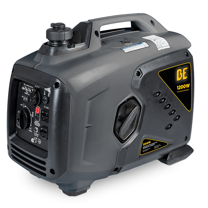 BE 1,200 Watt Quiet Inverter Portable Generator BE1200I - Outage Proof